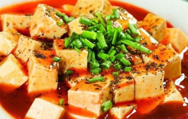 麻婆豆腐食堂做法_麻婆豆腐 美食_豆腐麻婆的做法大全